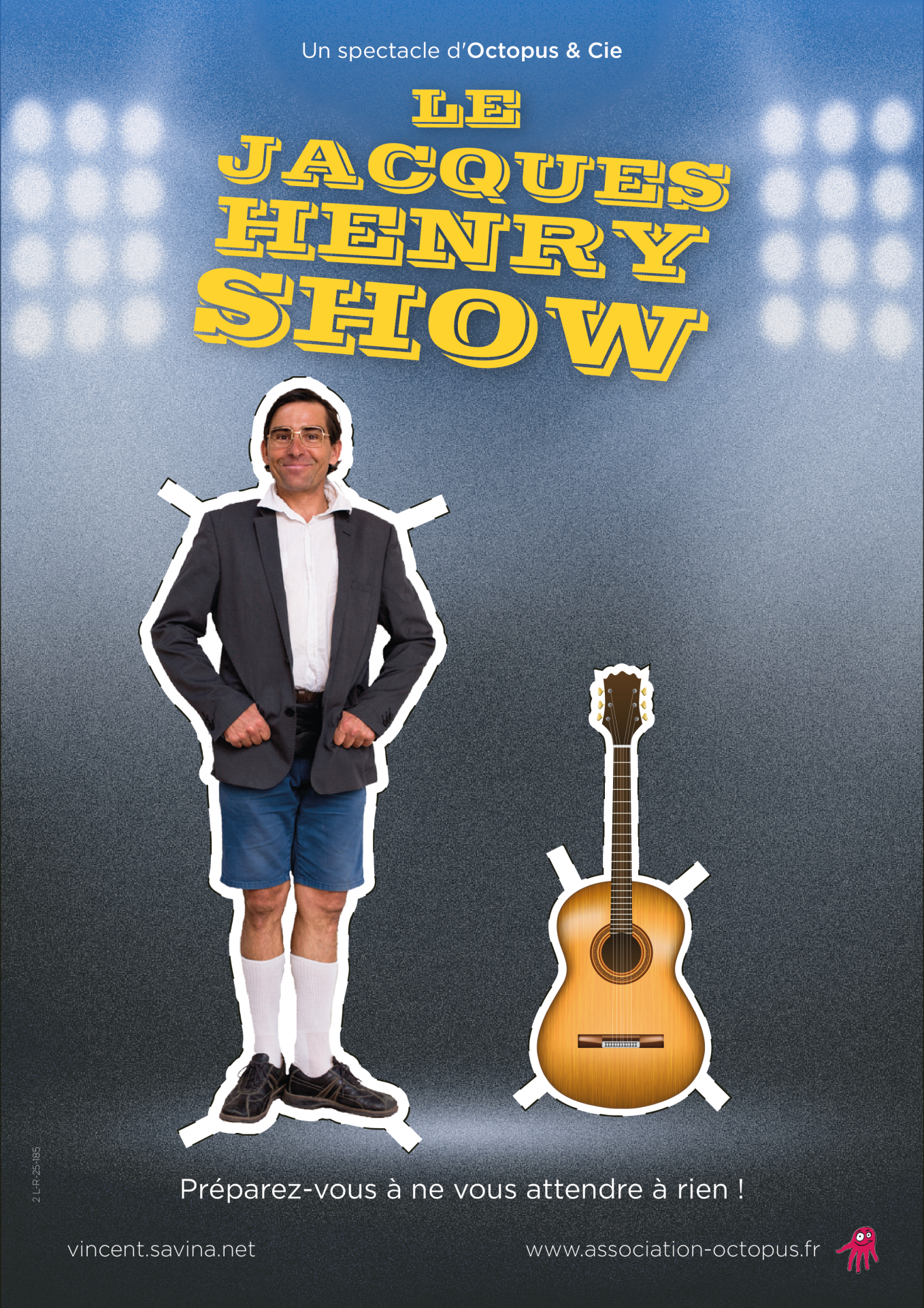 Affiche jaques henry show octopus